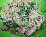 豆苗のサラダ(サラスパ)作り方4写真