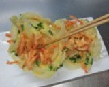 桜エビと新玉ねぎのかき揚げ作り方7写真
