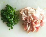 ふんわり玉子の豚キムチ炒飯作り方2写真