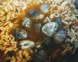 旨っ↑辛っ↑あさり入り辛ラーメンだよ♪作り方2写真