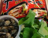 旨っ↑辛っ↑あさり入り辛ラーメンだよ♪作り方1写真