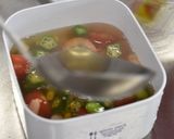 季節野菜の寒天寄せサラダ作り方4写真