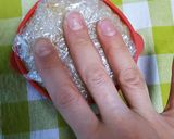 セリアの型で！作って楽しいライスバーガー作り方12写真