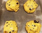 自家製天然酵母の甘納豆入りヨモギパン作り方13写真