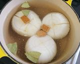 まるっと新たま コンソメスープ≦ФωФ≧作り方3写真