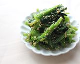ほうれん草の胡麻和え作り方3写真