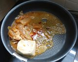 民泊飯 ７Ｐ食材のみでチーズダッカルビ？作り方2写真
