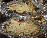 白身魚と茄子の味噌マヨチーズ焼き作り方4写真