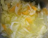 新玉葱人参セロリ♥️簡単酢で冷製パスタ作り方4写真