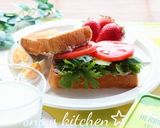 鯖とクリームチーズのディップサンド作り方4写真