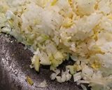 島らっきょうピクルス炒飯作り方3写真