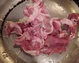チンゲン菜と豚肉のナンプラー炒め♪作り方3写真