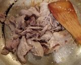 チンゲン菜と豚肉のナンプラー炒め♪作り方4写真