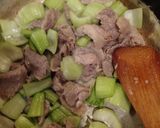 チンゲン菜と豚肉のナンプラー炒め♪作り方6写真
