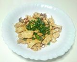 エリンギとササミのピリ辛ぽん酢炒め作り方6写真