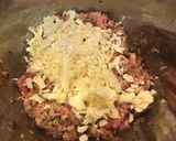 豚こまの梅チーズ焼き作り方3写真