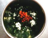 簡単♪ラー油ワカメ冷奴作り方2写真