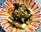 簡単♪ラー油ワカメ冷奴作り方4写真