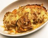 野菜ジュースでハンバーググラタン作り方7写真