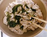 豚コマ切れと細切り昆布の塩ごま油作り方3写真