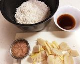 ☆ツナと炊く！簡単！たけのこご飯♪作り方1写真