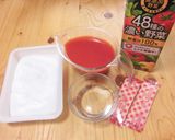 ビタミンたっぷり！野菜ジュースマシュマロ作り方2写真
