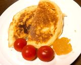 材料3つ！簡単おいしいふわふわパンケーキ作り方4写真