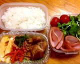 ママへのお弁当^_^180425作り方6写真