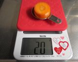 ふわふわ☆オレンジ色の玉子焼き作り方1写真