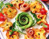 ハムカップのクリームチーズキッシュ(動画作り方13写真