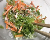 サックサク♪あおさとしらすのかき揚げ作り方1写真