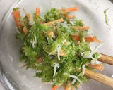 サックサク♪あおさとしらすのかき揚げ作り方2写真