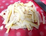 今が旬☆新物たけのこで春巻き☆作り方1写真