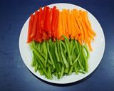 野菜たっぷりそばサラダ作り方1写真