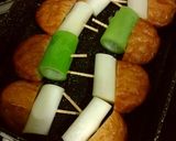 かわいいサラダ♪さつまあげと長ネギ串焼き作り方1写真
