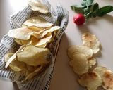 レンジで簡単♡ノンフライポテトチップス作り方4写真