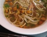 ナンプラーのなめこ蕎麦作り方3写真