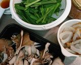 ちくわと舞茸ニラたま炒め作り方1写真
