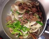 牛肉のオイスターソース炒め作り方3写真