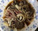 レンジで時短！牛肉と玉ねぎの炒め物♪作り方4写真