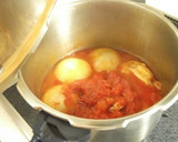 手羽先と丸ごと新玉ねぎのトマト煮作り方7写真