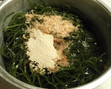 まぐろ出汁で　切り昆布とがんもどきの煮物作り方9写真