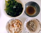 ちくわ♬ワカメ♬しらすの 胡麻ポン炒め作り方4写真