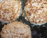 酢キャベツ入りのハンバーグ作り方4写真