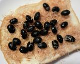 レモン香る❀蒸し黒豆の塩＊おかかトースト作り方2写真