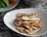 ぬか漬け鶏ささみと野菜のパクチー和え作り方4写真