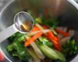 ぬか漬け鶏ささみと野菜のパクチー和え作り方6写真