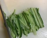キュウリとくらげの和え物作り方8写真