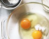 ふわふわしっとり簡単スキレットカステラ♪作り方1写真