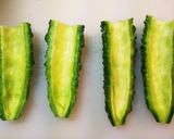 めんつゆと厚揚げで簡単！ゴーヤチャンプル作り方1写真